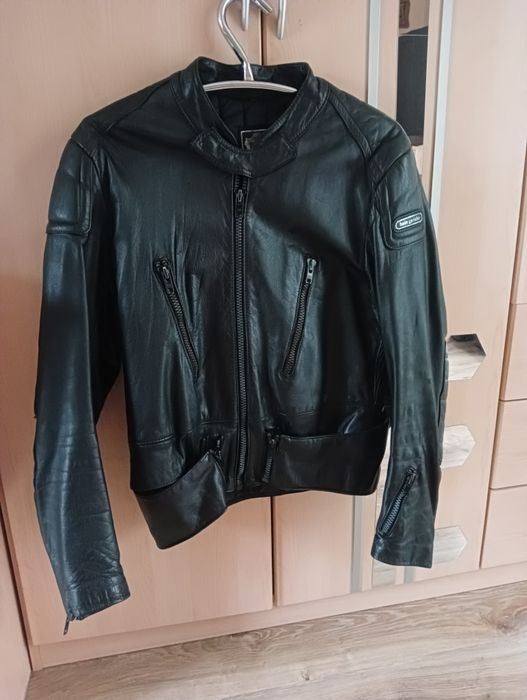 Kurtka motocyklowa skórzana