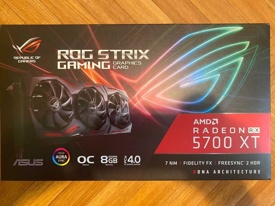 Видеокарта Asus Radeon RX 5700 XT ROG Strix OC 8GB