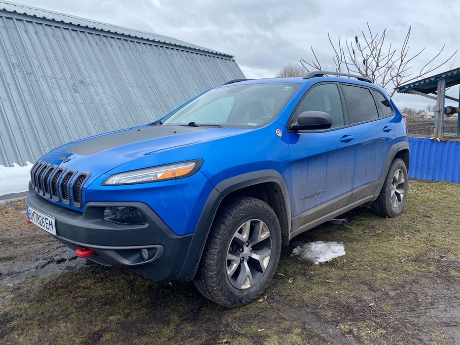 Jeep Cherokee Trailhawk 4X4 2017 Blue 3.2L