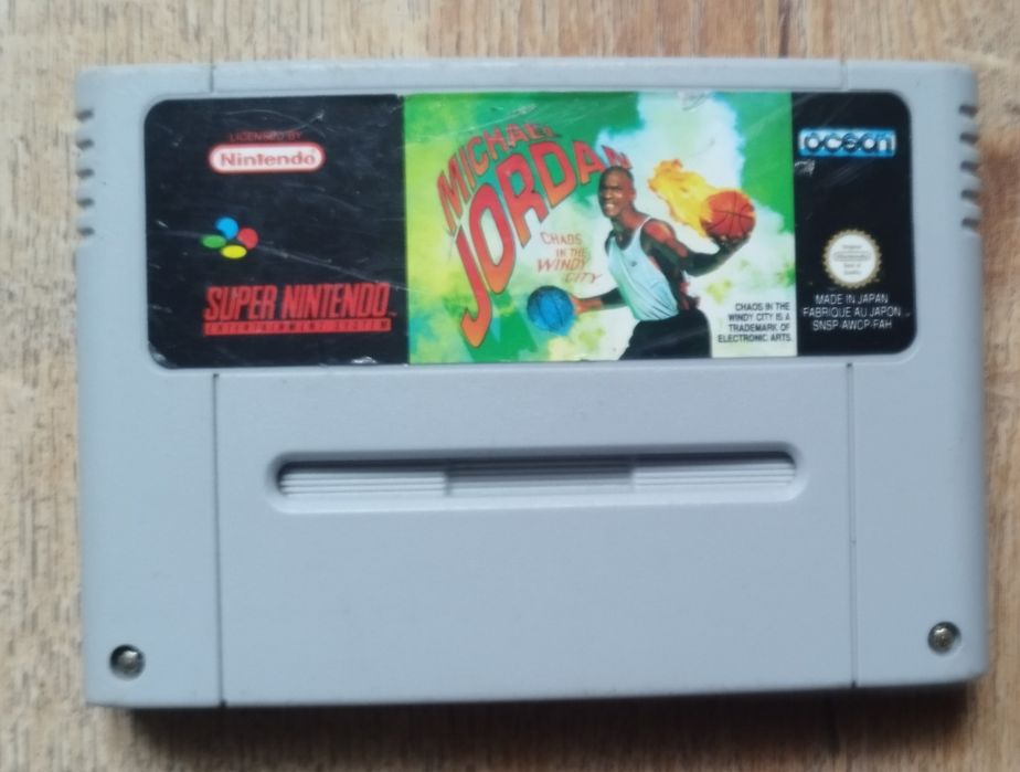 Gra Nintendo SNES Michael Jordan Chaos in the windy city