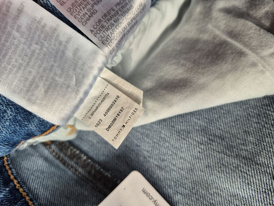 Jeansy Męskie Tommy Hilfiger W34 L30 Scanton Slim