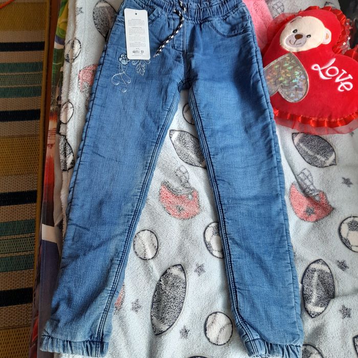 Джинси утеплені для дівчинки