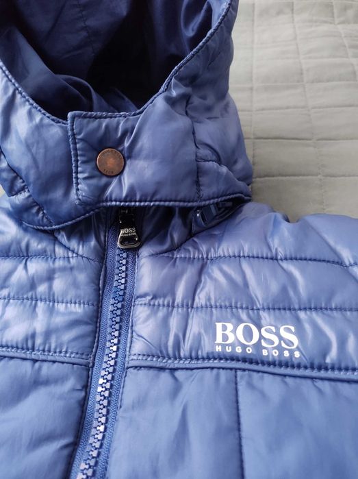 Hugo Boss 74 cm kurtka ocieplana chłopięca z kapturem