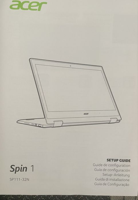 Нетбук Acer Spin 1 (SP111-32N-C7TJ) | Сенсорний