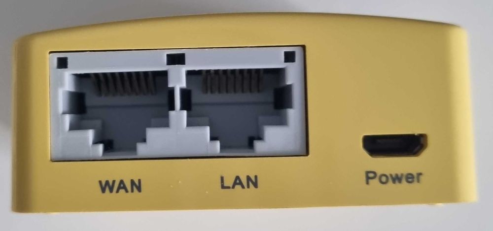 GL-iNet Mini Smart Router multifunções (hotspot, repetidor, extensor)64284551627650122