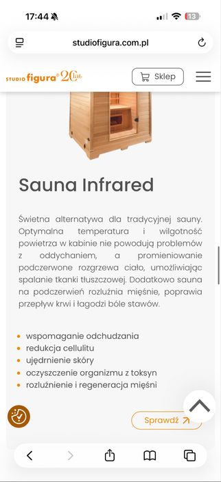 Sauna Infrared Sf