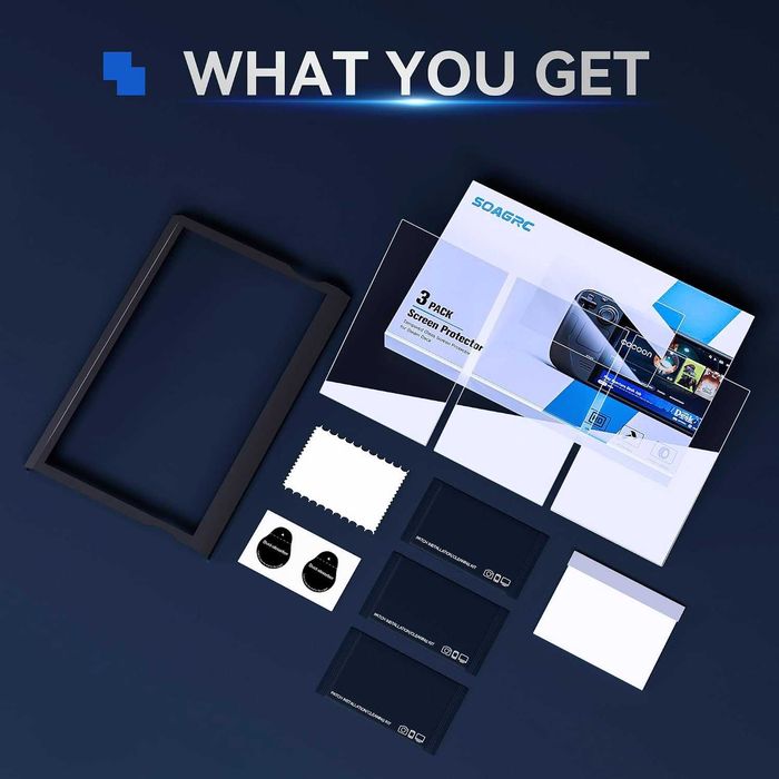 Steam Deck i Steam Deck OLED Szkło hartowane 9H   [opakowanie 3 szt.]