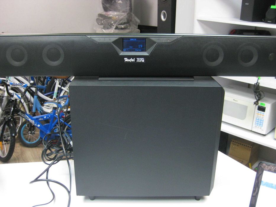 Soundbar  subwoofer Teufel Cinebar 52 certyfikat THX stan BDB