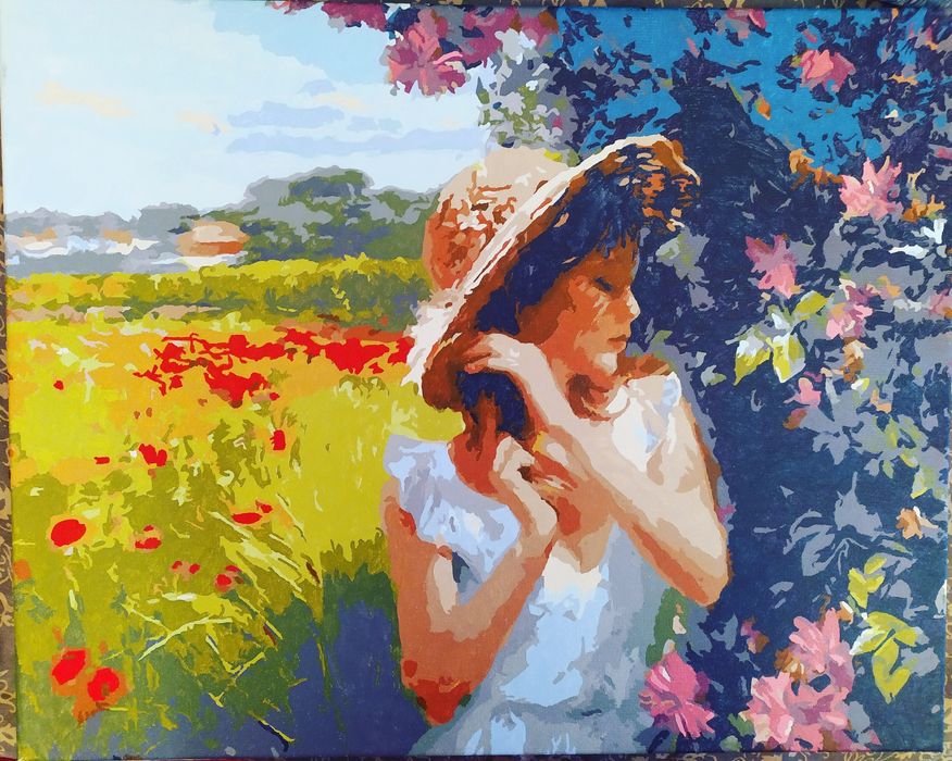 Картина по номерам 50*40см (ГОТОВА)