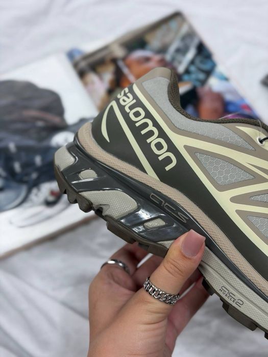 Salomon XT-6 Brown beige Gore-Tex