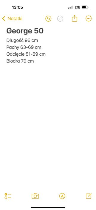 Sukienka na lato George rozmiar 50 wiskoza