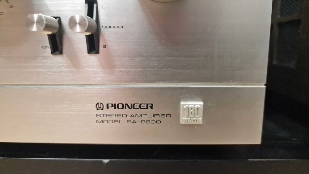 Wzmacniacz PIONEER SA9800 po serwisie