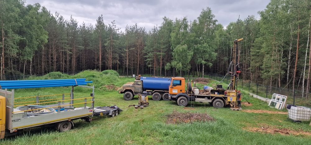 Wiercenie studni, odwierty, pompy ciepla gruntowe