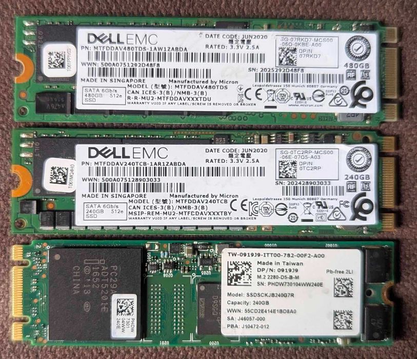 SSD М2 Nvme-Sata3  256/512/1TB
