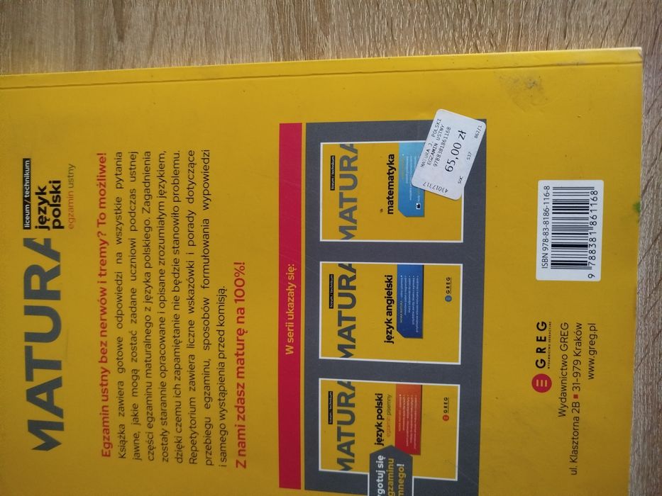 Ksiazka  liceum/technikum