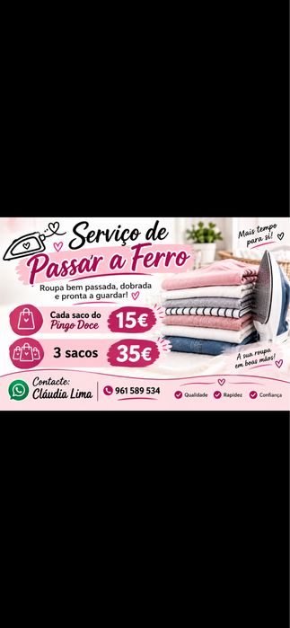 Passar a ferro em casa