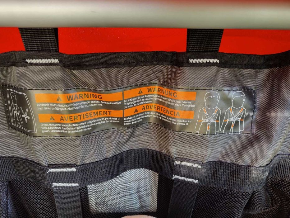 Sprzedam, zamienię Przeczepka rowerowa dwuosobowa BURLEY