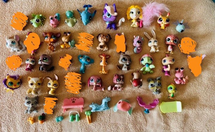 LPS животные игрушки Littlest Pet Shop