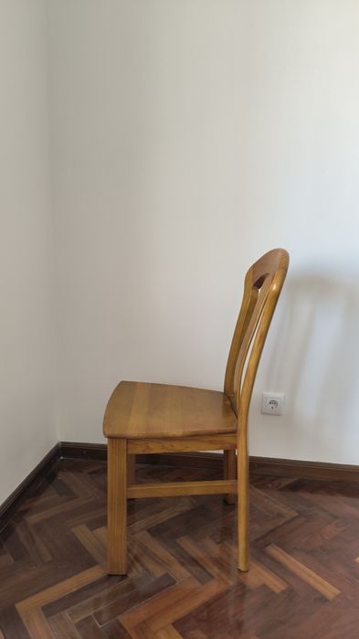 Mesa Jantar + 4 cadeiras carvalho