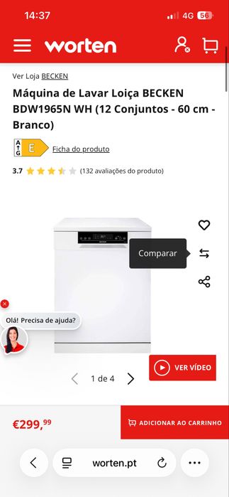 Máquina de Loiça BECKEN