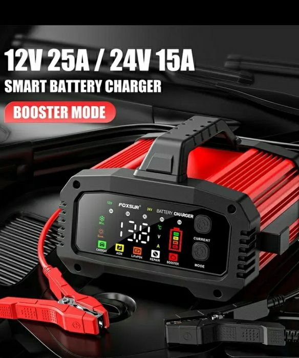 Мощное 12V/25A. 24V/15A. зарядное устройство /зарядка/пристрій/авто/