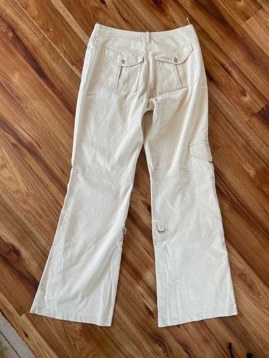 Dzwony mir collection bez cargo krem pastele kieszenie szerokie