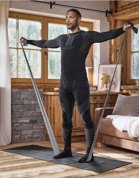 Комлект мужское зональное термобелье crivit термореглан термоштаны