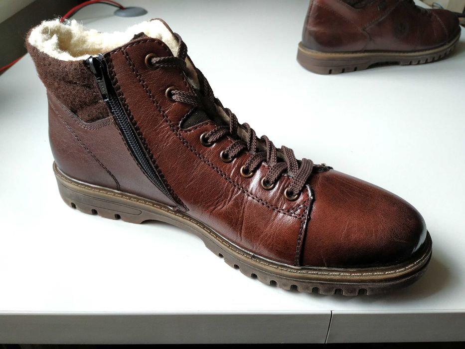 Rieker чоловічі черевики  43 Розмір , 29 см кеди хайтопи туфлі ( як ECCO , Geox , Skechers , Clarks ) ботинки полуботинки  взуття обувь