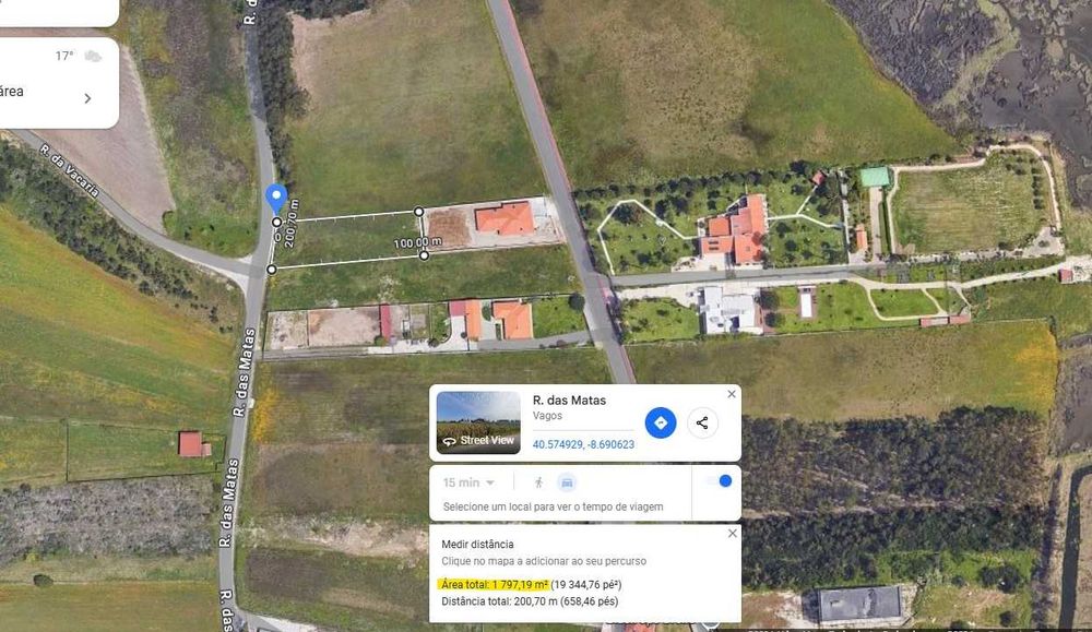 Terreno em Vagos/Aveiro