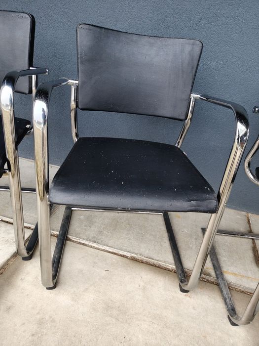 Krzesła metalowe 4 szt