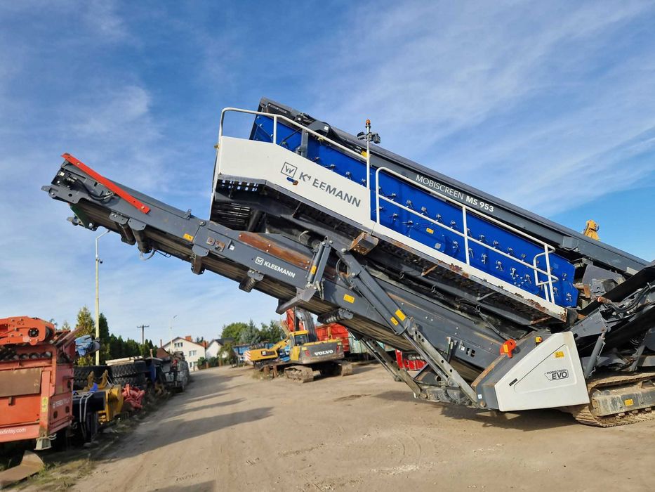 Przesiewacz Kleemann MS 953 EVO 3 pokłady, 4 frakcje, 610cm Sito, 2019r