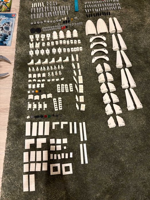 LEGO Klocki - Części technic i bionicle - Setki użytecznych części