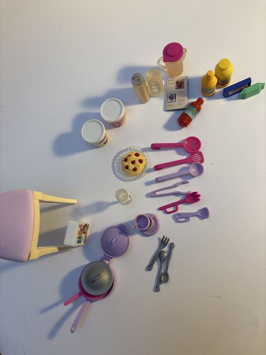 Akcesoria kuchenne barbie