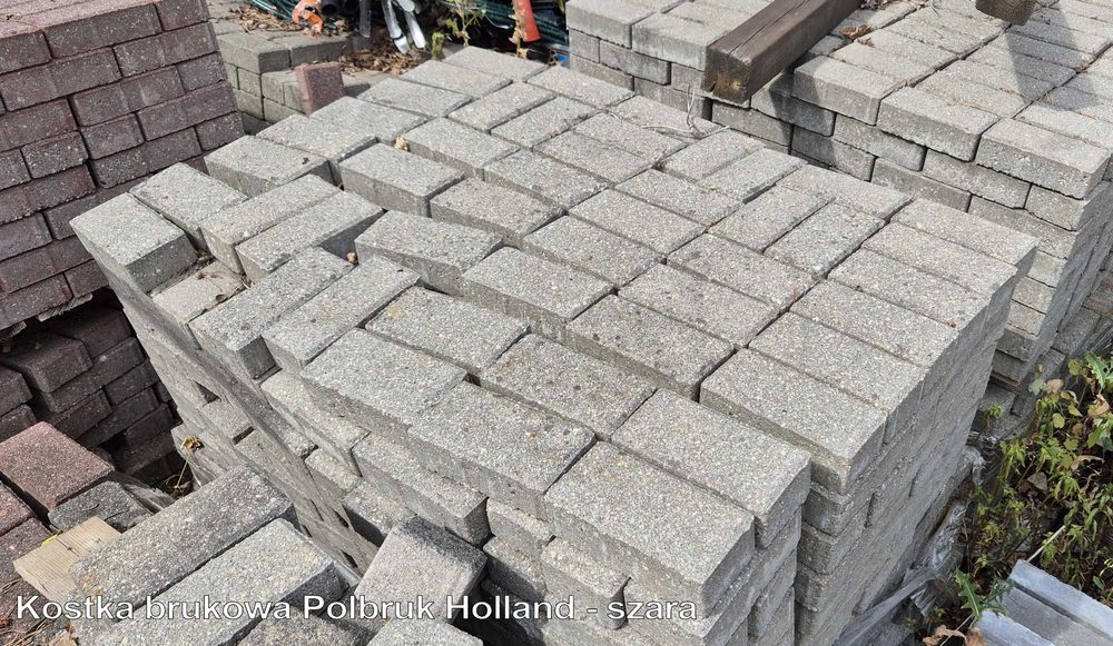 Kostka brukowa granitowa nieregularna ~25x25cm