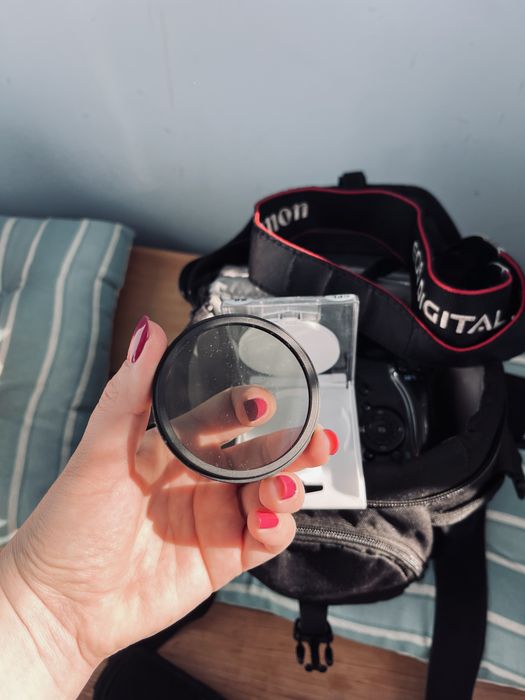 Canon EOS 450D + сумка Lowepro та аксесуари
