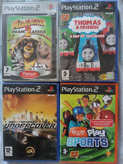 Lote de 4 jogos Ps2 + 1 X360