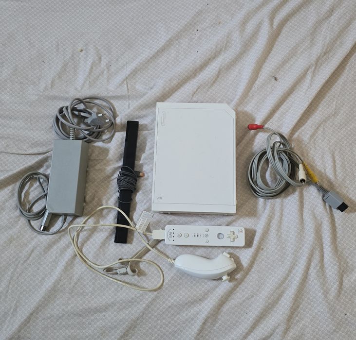 Wii desbloqueada em bom estado