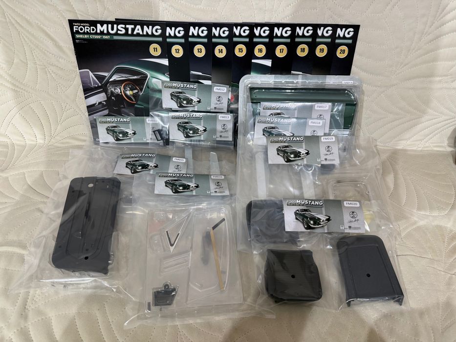 Ford Mustang Shelby GT500 - DeAgostini - numery 1 do 44