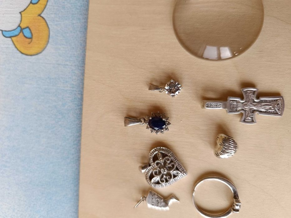 Срібло 925 проби кулони хрестик