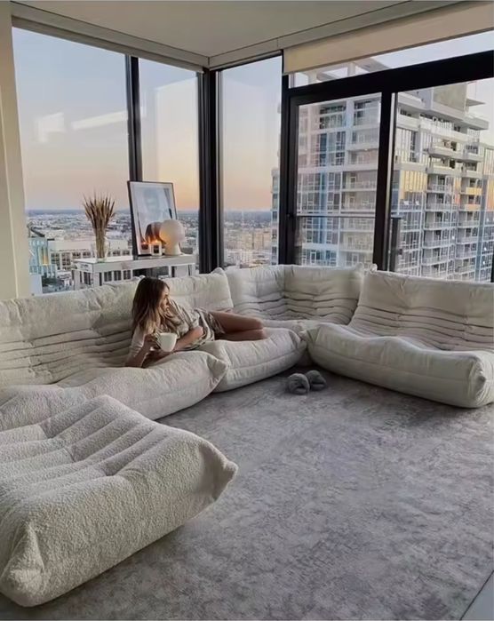 Fotel togo pojedynczy, podwójny i potrójny