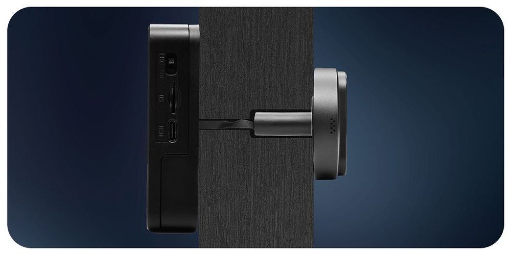 DVS-VDV165MS-T wizjer elektroniczny WiFi 2Mpx 4,3" audio aplikacja Tuya Smart