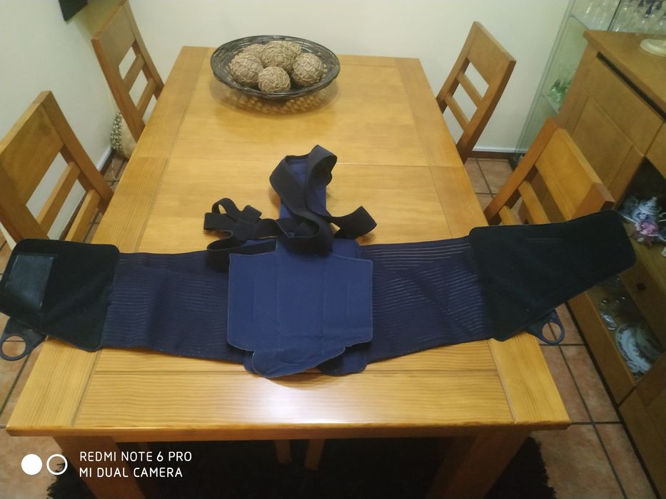 Cinta de suporte toracolombar