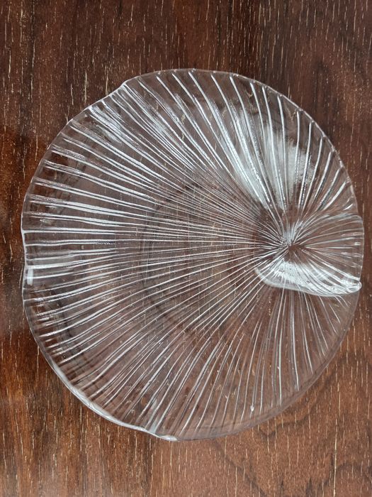 Taça concha vidro vintage