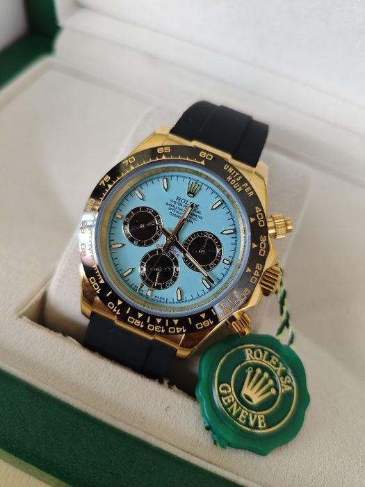 Rolex Daytona "Tiffany" – Mostrador Turquesa com Pulseira Oysterflex