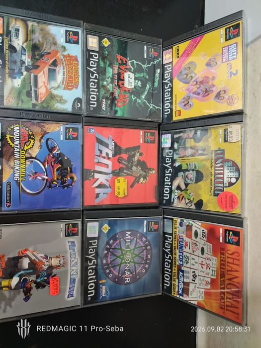 Zestaw gier PlayStation 1 PSX ps1 psone