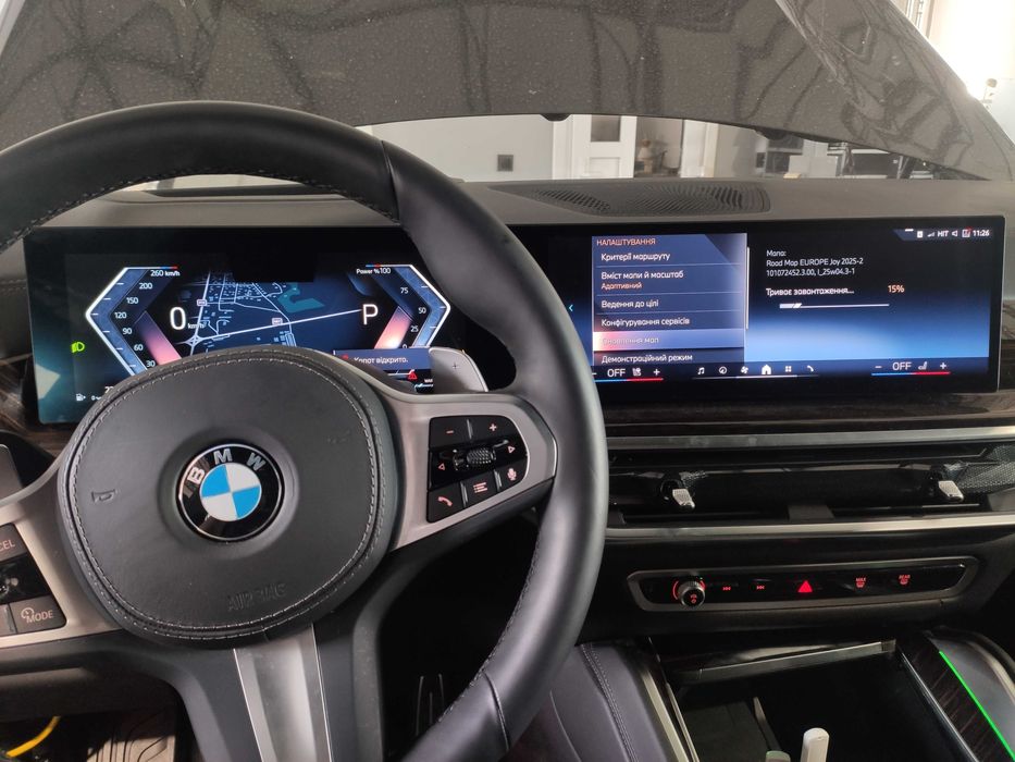Зміна мови BMW F,G05,IX,I20 жовтий поворот MGU maps Carplay AA Nav SME