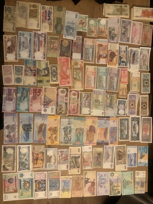 Banknoty świata mix