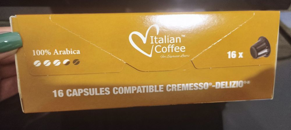 187 Cápsulas de café Tipo Cremesso Delizio