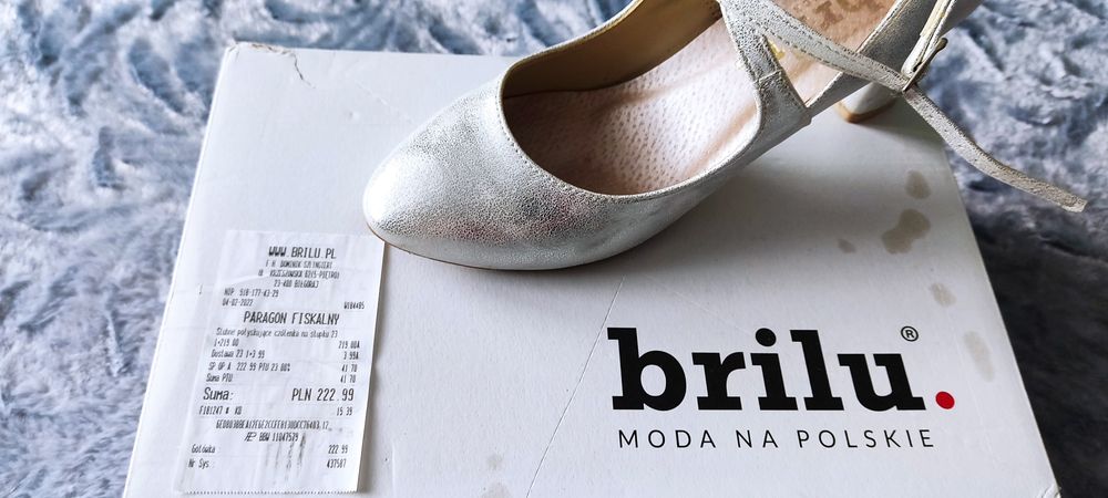 Buty ślubne Brilu