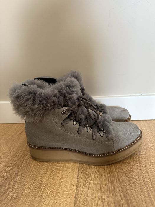 Botki na platformie wojas 38